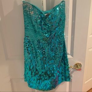 Sherri Hill Sequin Cocktail Dress